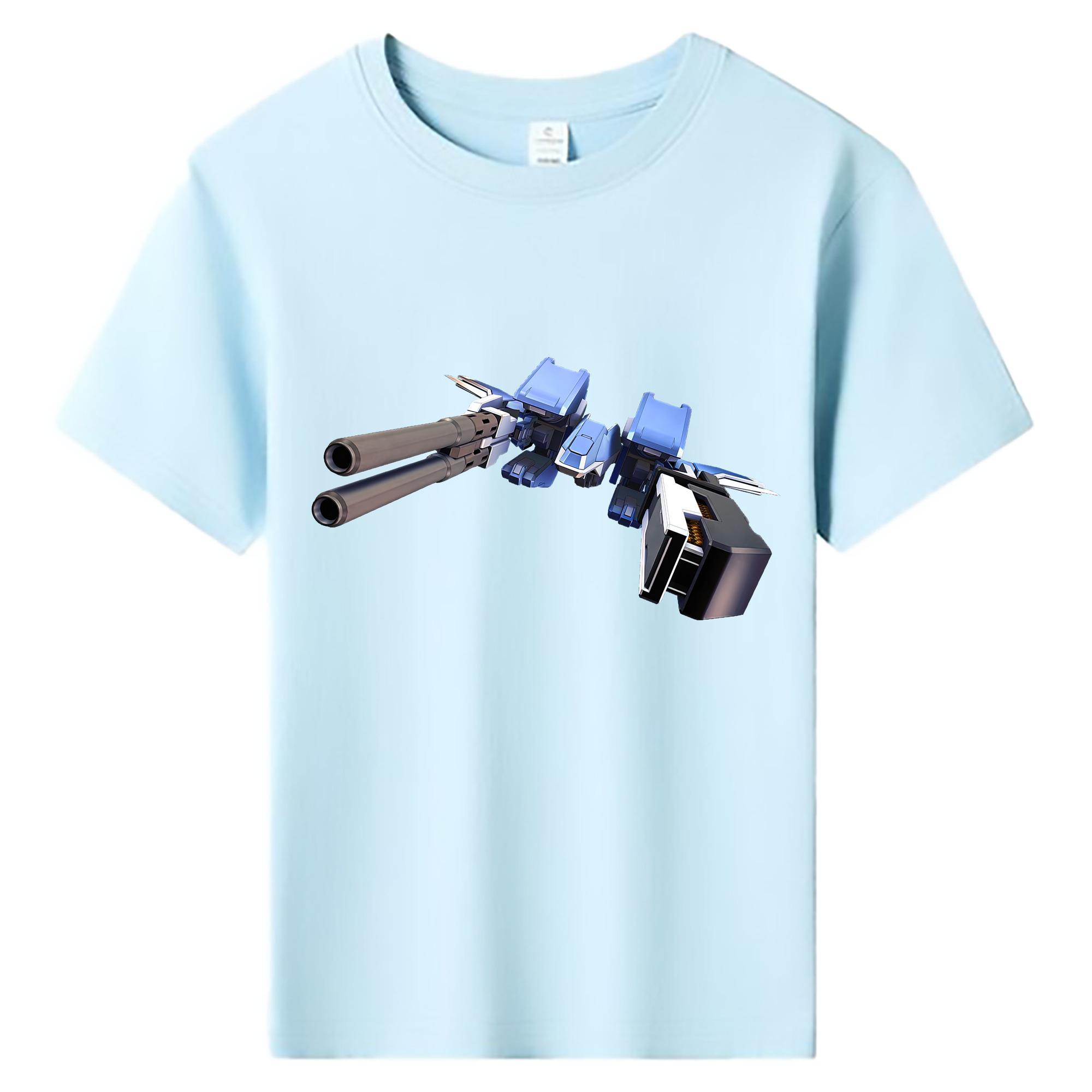 （画像用） 機動戦士ガンダム Mobile Suit Gundam 綿100％キッズTシャツ（フロントプリント）
